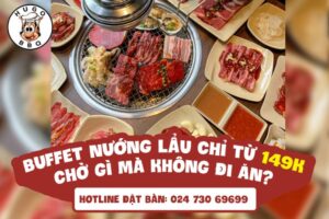 Lợi ích khi đặt bàn trước tại Lẩu nướng Phùng Khoang Hugo BBQ