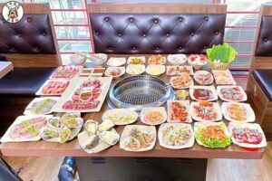 Buffet nướng phùng khoang thơm ngon, hấp dẫn giá rẻ