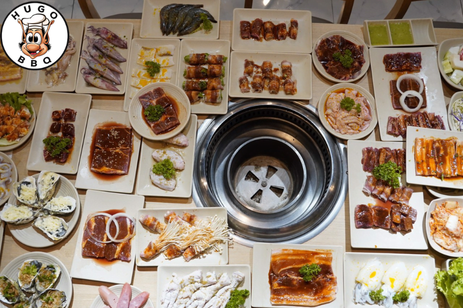 Hugo BBQ Buffet lẩu nướng tây hồ 