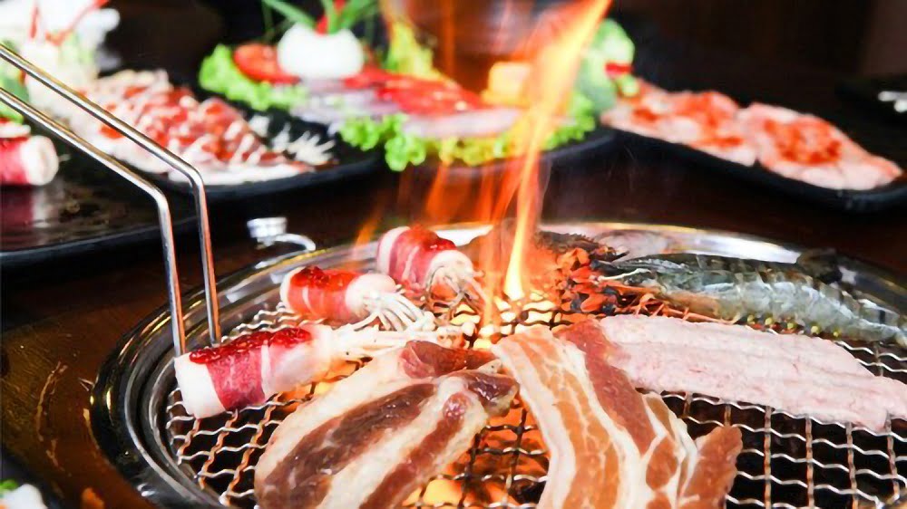 Ba chỉ bò nướng BBQ 