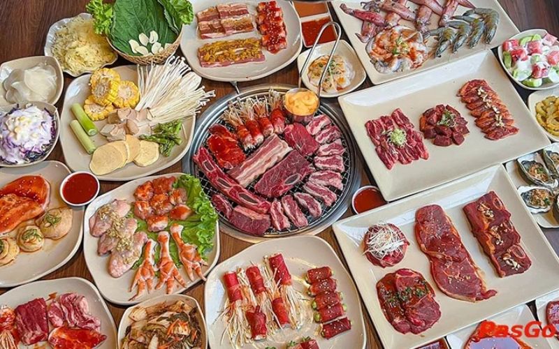 Menu tại HUGO BBQ đa dạng