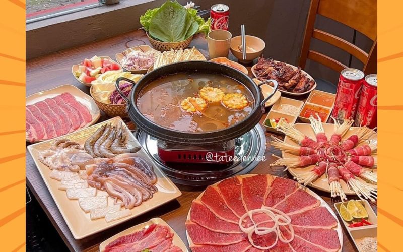 Menu tại HUGO BBQ đa dạng món