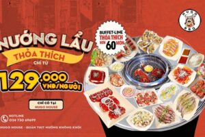 Ưu đãi sinh nhật 20% và nhiều bất ngờ đang chờ bạn tại Hugo BBQ